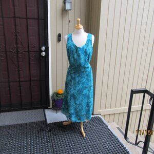 #479  NEW WOMAN'S LONG CHIFFON SHEATH DRESS BY STUDIO 1  (SIZE 16W)